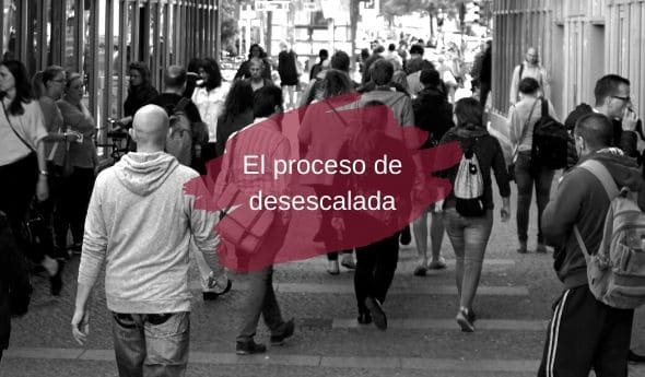 El proceso de desescalada